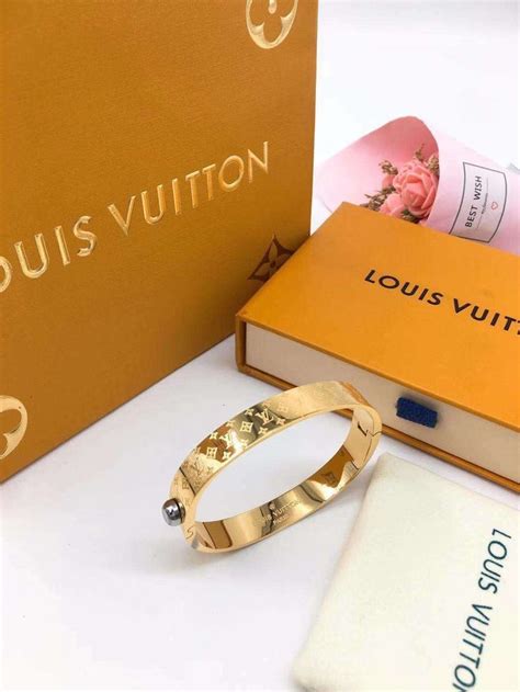 lv monogram bracelet gold|louis vuitton leather monogram bracelet.